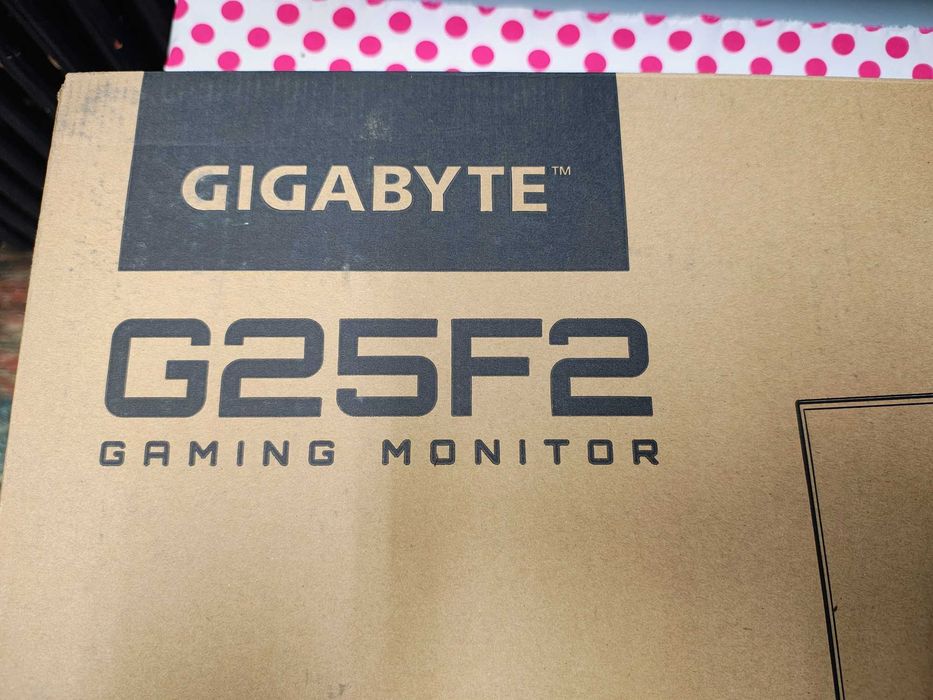 Monitor LED GIGABYTE G25F2 24.5 inch 1 ms Black 200Hz FreeSync.
