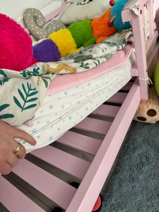 Pat Casuta Montesori + Saltea + Accesorii