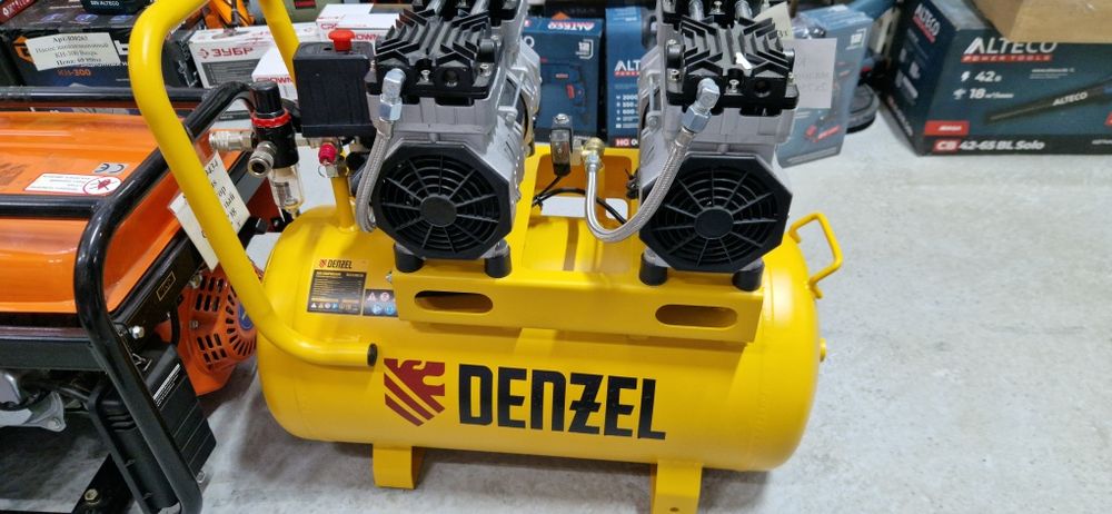 Продаётся компрессор Denzel, Гарантия 1 год