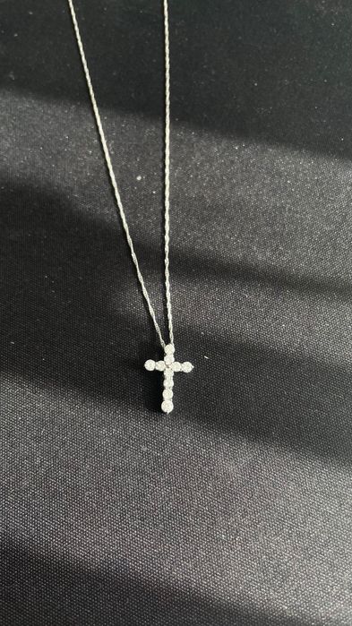 Lanț cu diamante naturale de 0,50ct