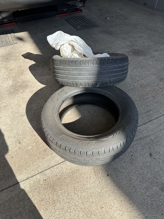 Продавам летни гуми на два сезона изминато 4000 км с тях