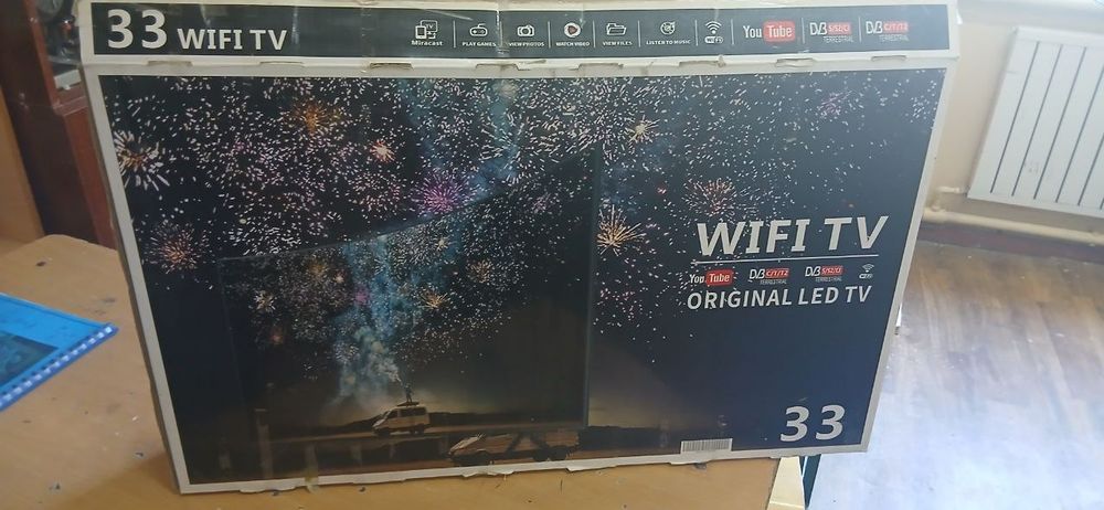 Smart TV 32tali hli yangi pashti ishlatilmagan kelishamiz