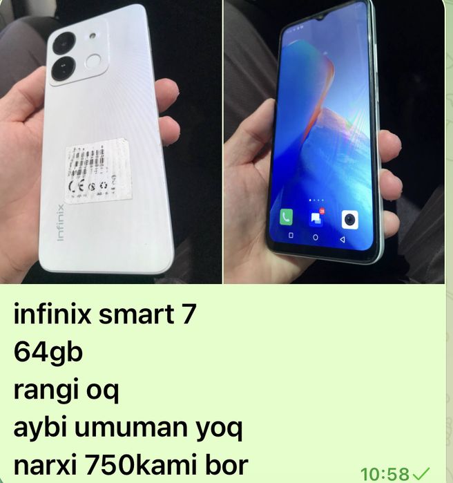 infinix smart 7HD
