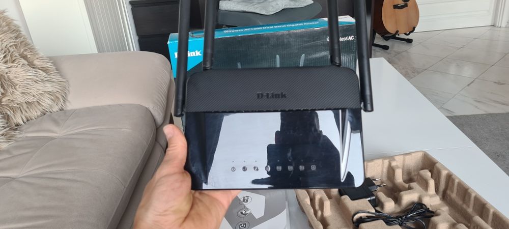 Рутер D-Link AC1200 - двубандов