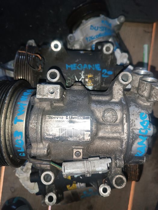 Compresor ac Renault Captur Megane3 Scenic3 Clo4 Arkana Austral Compresor Dacia Logan Duster Sandero Stepway3 Megane2 Clio3 presor Twingo Modus  aer