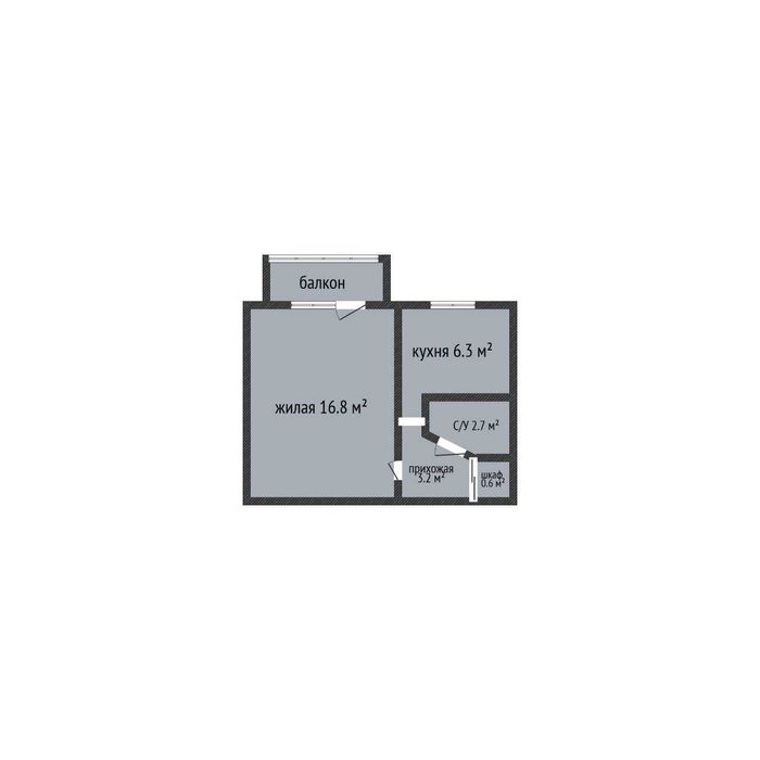 Продажа 1-комнатной квартиры