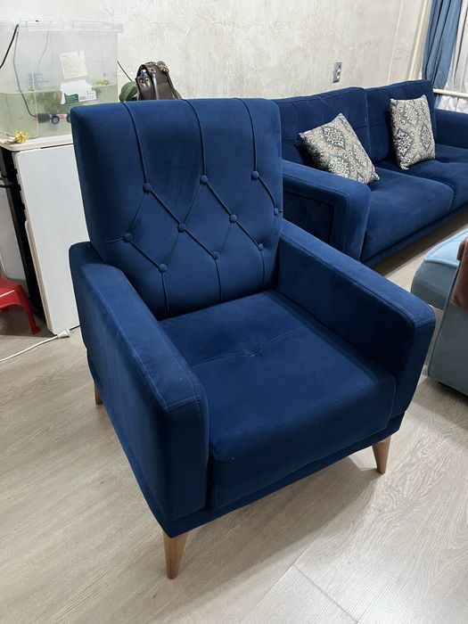 Диван с креслом за 90 000тг