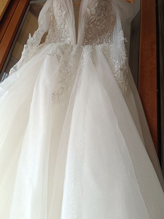 Rochie de mireasă mărimea 44 potrivită pentru XS-S-M