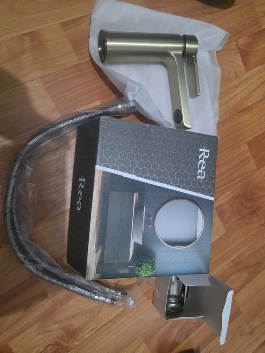 Baterie Lavoar Rea Argus, Low Auriu Periat, Din Alama