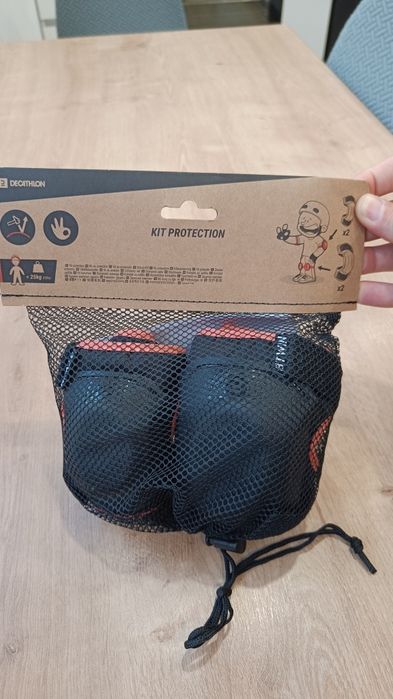 Protectie copii genunchiera si cotiera Btwin  3-6ani