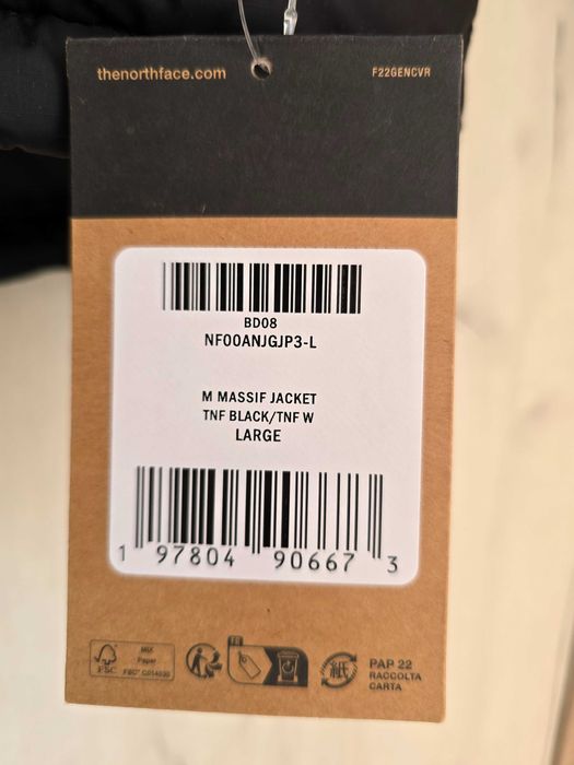 Зимно яке The North Face Massif down jacket Size: L