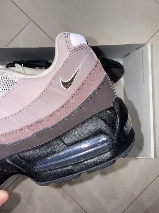 Маратонки Nike Air Max 95 “Big Bubble - Black Tattoo Light Violet Ore” - размер 44.5