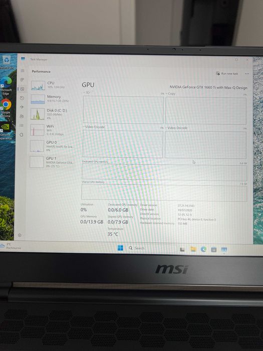Laptop Gaming MSI Stealth 15M A11SDK