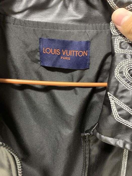 Кожанный бомпер Louis Vuitton