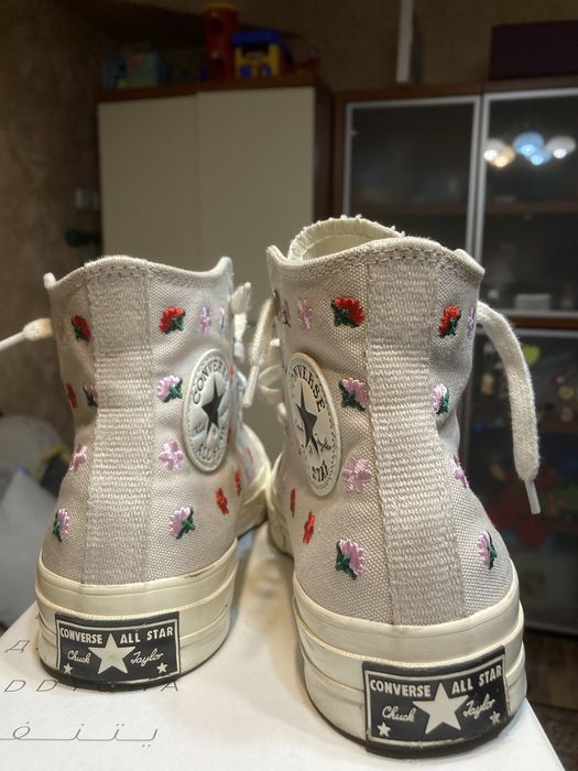 Кеды Converse Chuck Taylor 70 floral размер UK 4,5