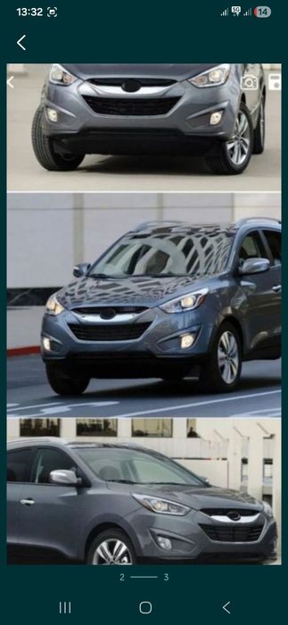 Оригинал ДХО ПТФ противотуман Tucson ix35