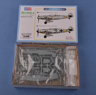 Сборная модель самолета Мессершмитт Bf 109 G-6 (Hobby Boss, 1/48)
