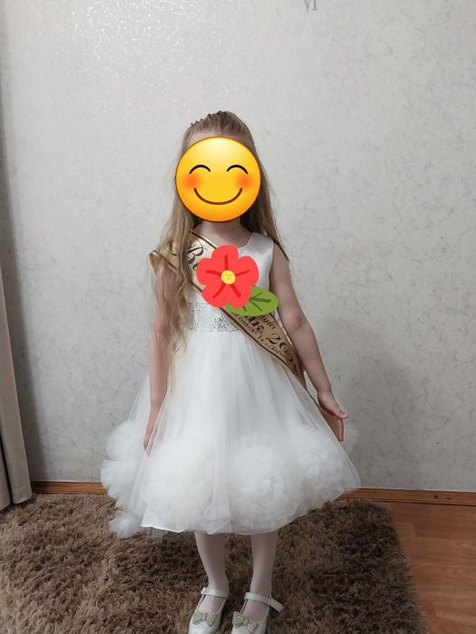 Продам белое платье