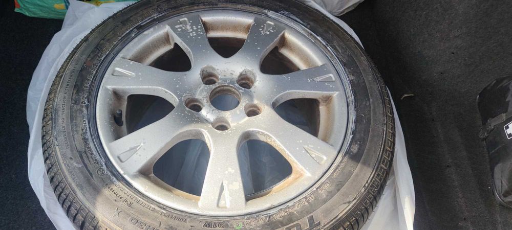 Vand janta / roata aliaj octavia 2 - 16 inch - cu anvelopa 205/55/R16