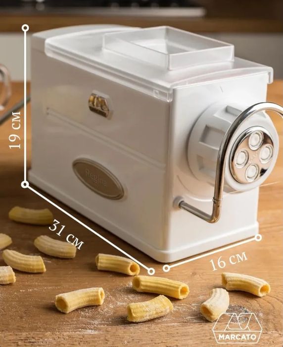Паста-машина пресс Marcato Regina Design ручная для лапши и макароны