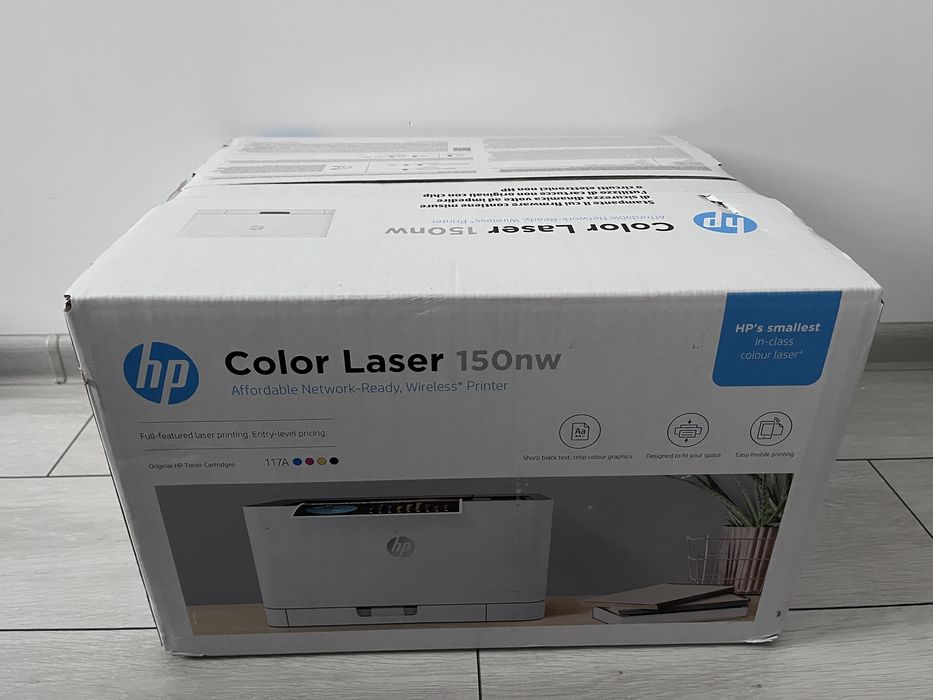 Imprimanta laser color HP 150NW, Retea, Wireless, A4