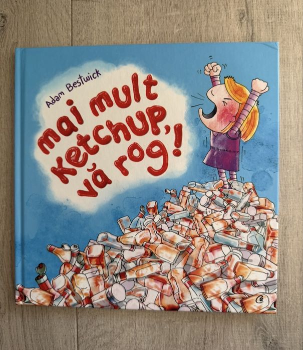 Cărțile “Robot,stop!”/ “Mai mult ketchup,vă rog”