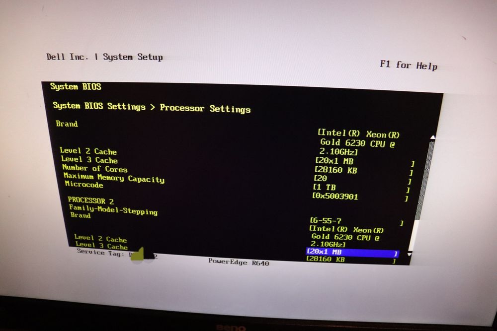 Server Dell PE 4LFF R640 40 Cores Gold 6230 320Gb 2666MHz  HBA 1500W BOSS-S1