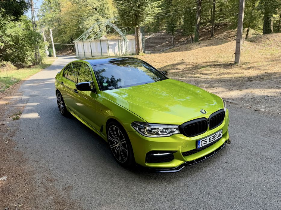 Bmw 530d X-drive M-paket 2018 fara daune, km reali