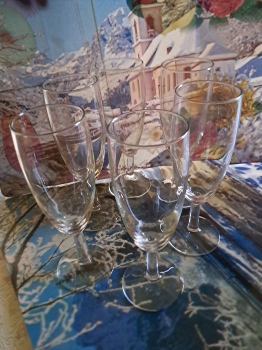 Pahare de sampanie ( 6 bucăți)