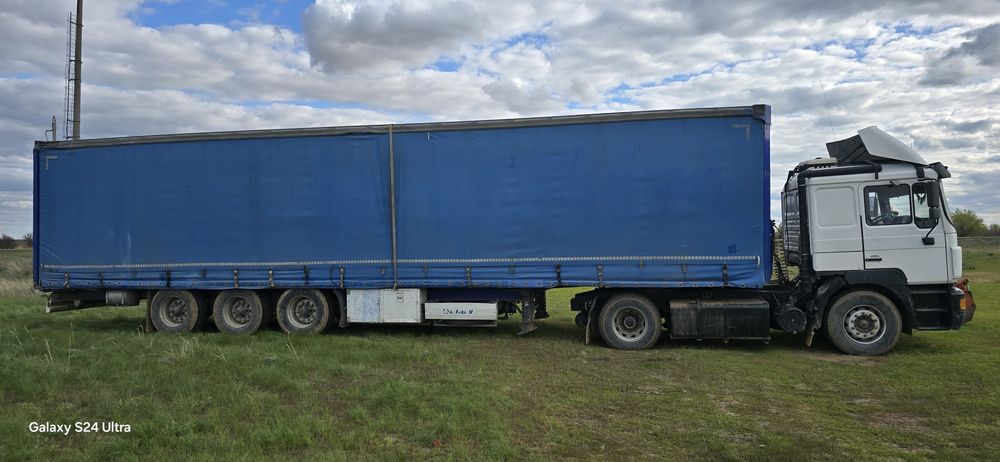 MAN F2000 ман продается без вложений , с прицепом