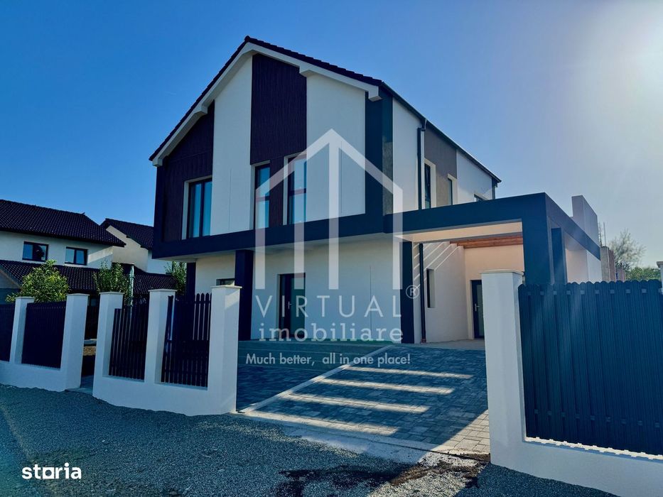Casa individuala cu 4 camere, 130mp utili+terasa (19mp) - Cisnadie