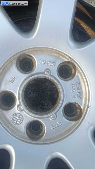 Set 4 Jante Aliaj 205 55 16 R16 6.5Jx16112 ET50 Volkswagen Jetta 3 2005 - 2011 Cod 1K0601025R [MX1130]