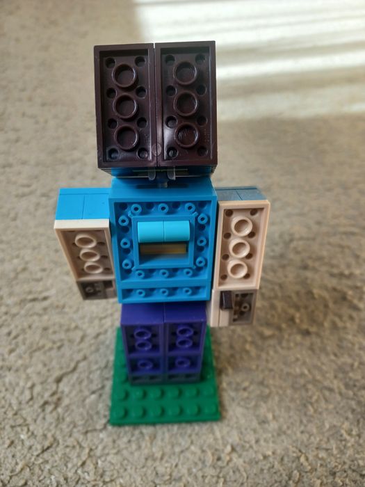 Lego minecraft- Steave și papagalul lui