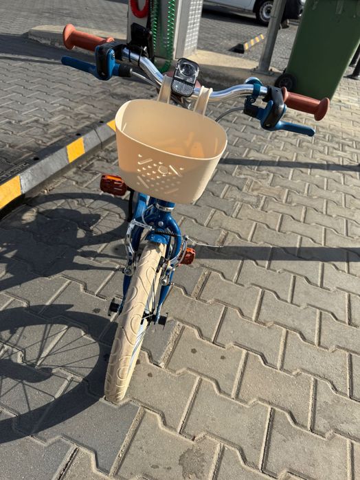 Bicicletă City 900 16'' albastru copii Aluminium