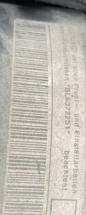 Vand motor vw 1,9 tdi cod Bls