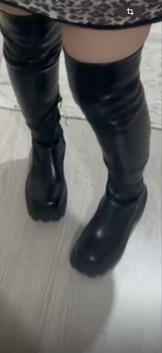 Новый ботфорты женский