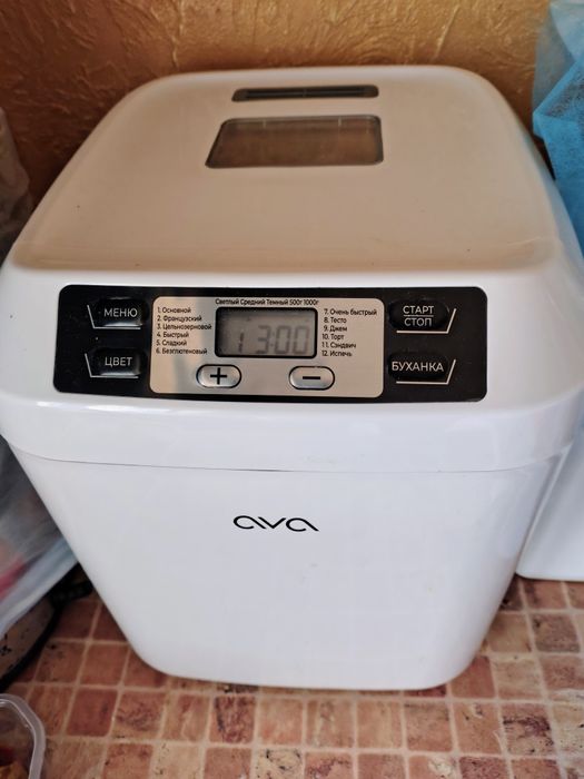 хлебопечка AVA ELM-550DW