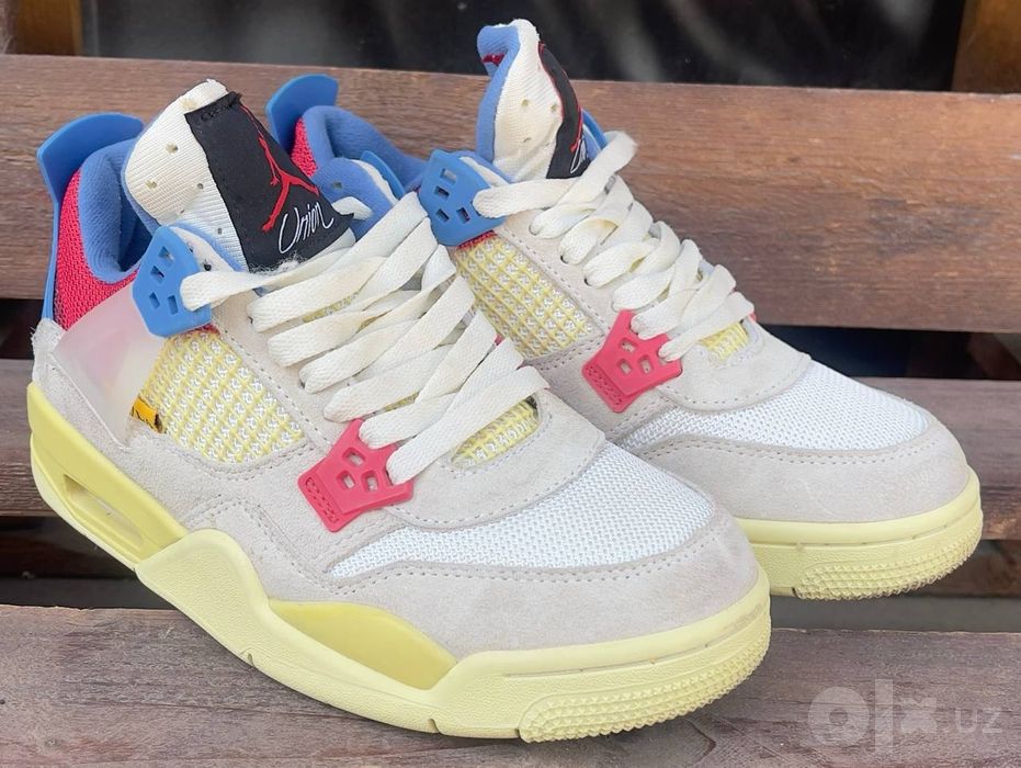 Оригинальные Кроссовки Air Jordan 4 Retro SP x Union «Guava Ice»