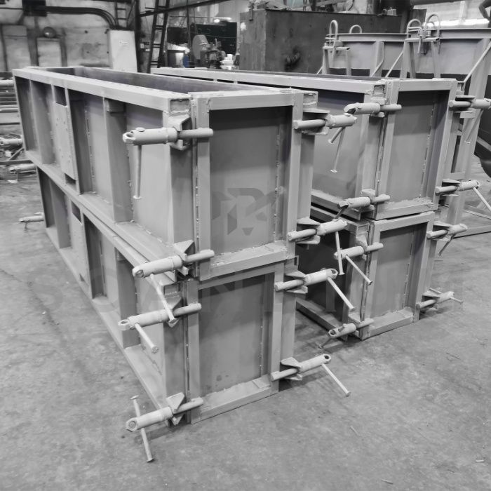 Металлоформы для производства фундаментных блоков ФБС