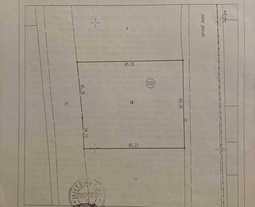 Парцел на главен път с.Труд Пловдив