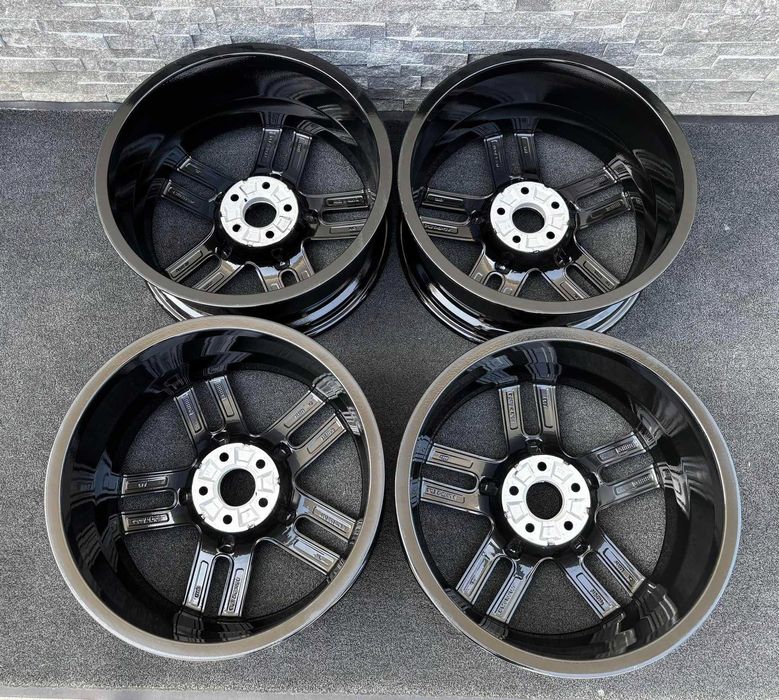 Jante r19 5x112 originale audi negru A4 A6 Q5 vw tiguan passat skoda