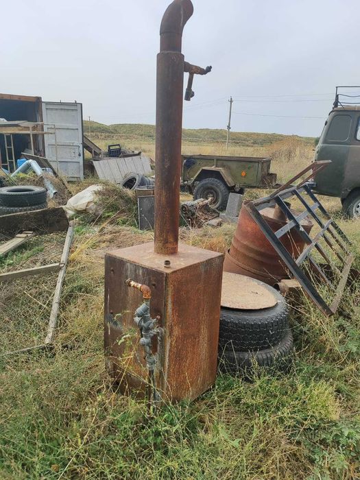 печь на 120кв с горелкой