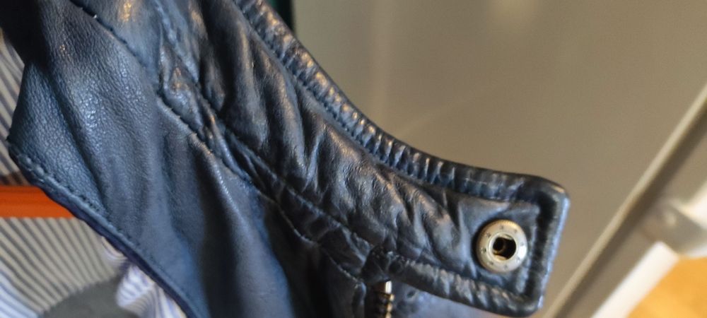 Яке от естествена кожа