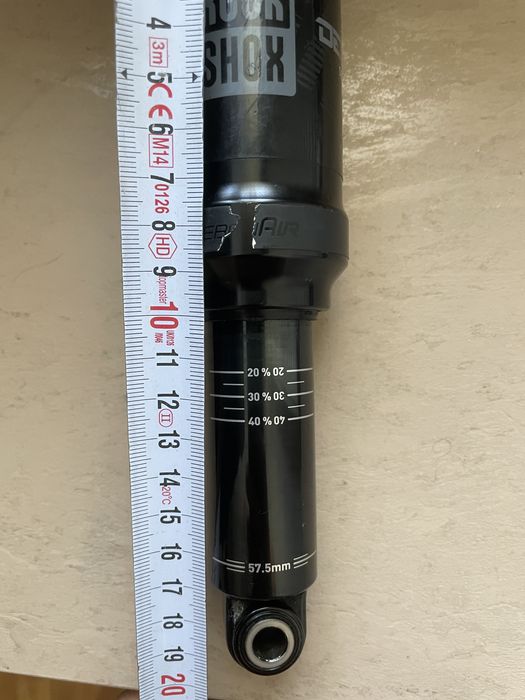 Заден шок RockShox Deluxe Select DebonAir Trunnion 205x57.5