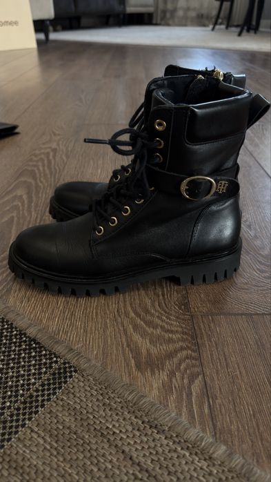 Ботинки кожа Tommy Hilfiger