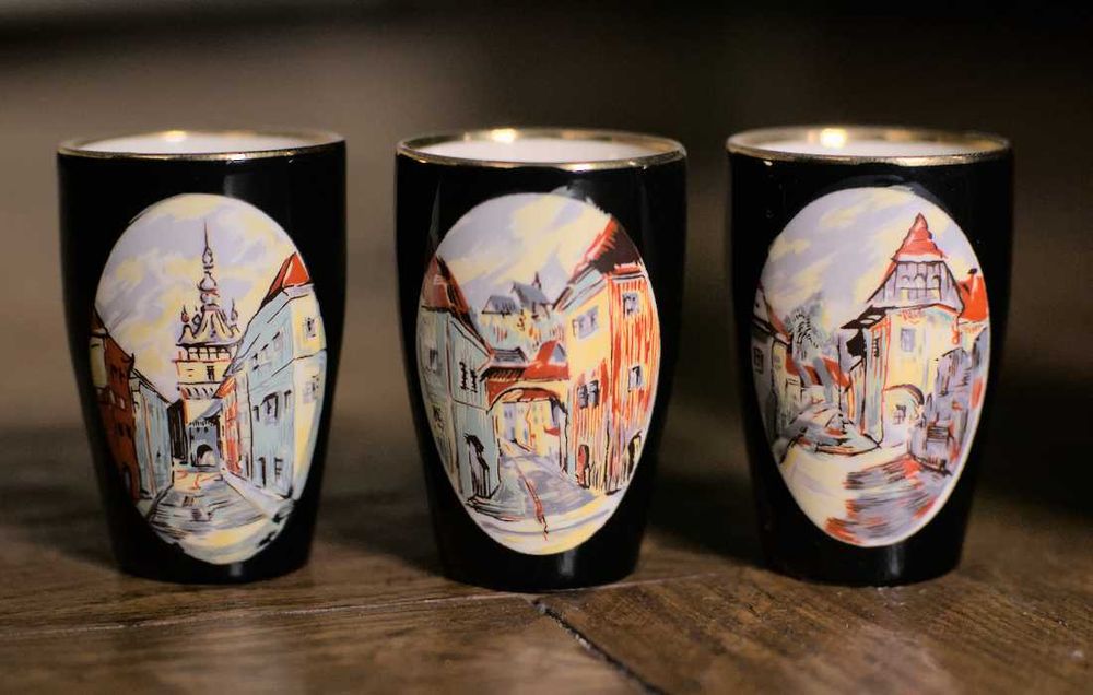 Serviciu pentru tuica vodca cu carafa