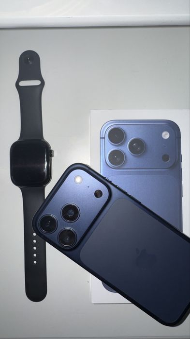 Schimb Iphone 17 Pro 512GB + Apple watch 10, 46 mm