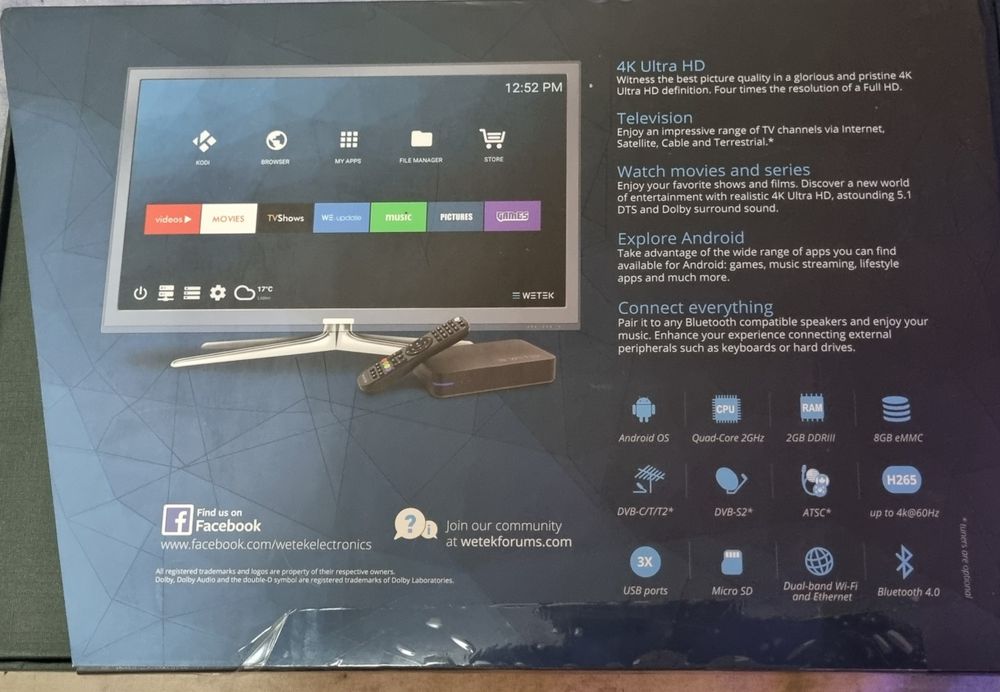 Receiver satelit s2 4k   GTMEDIA COMBO dvb-c dvb-t2 dvb-s2 Android  wetek play 2