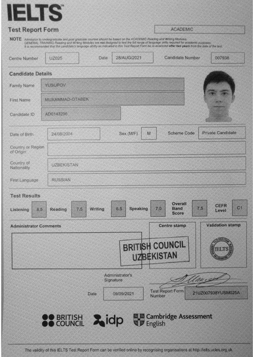 Репетитор по английскому, IELTS, Business English, Duolingo