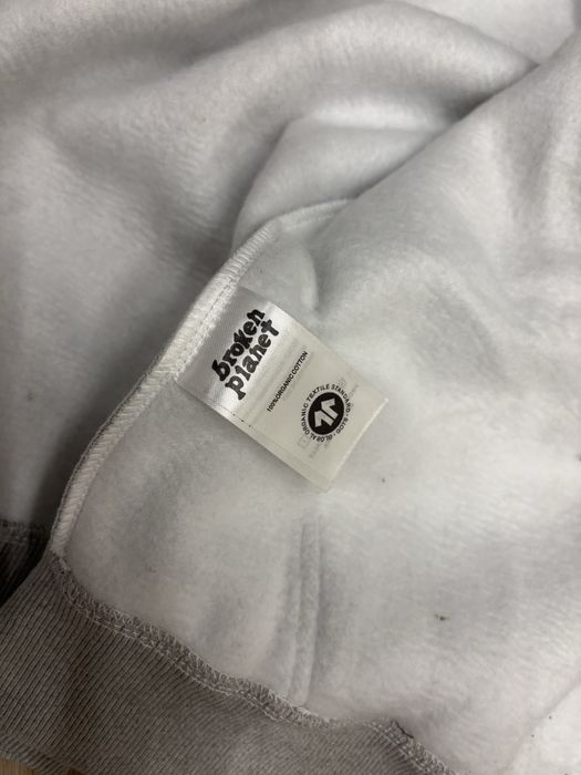 Broken planet zip hoodie